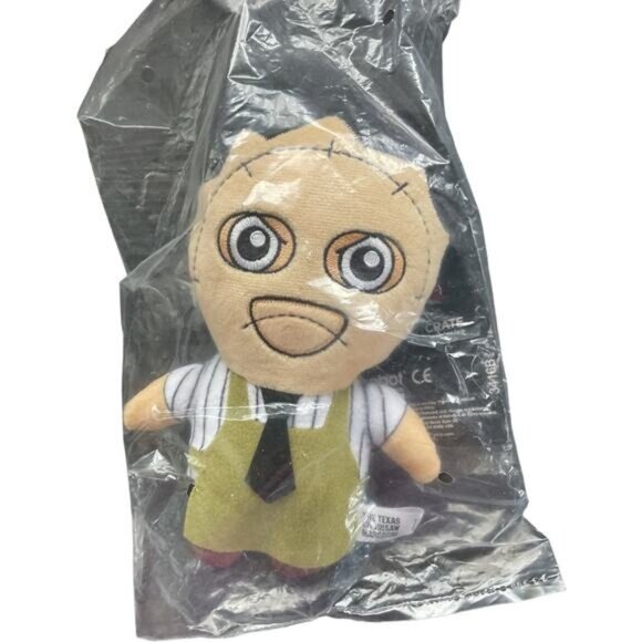 Texas Chainsaw Massacre Leatherface 8" Phunny Plush Horror By KidRobot - Picture 1 of 2